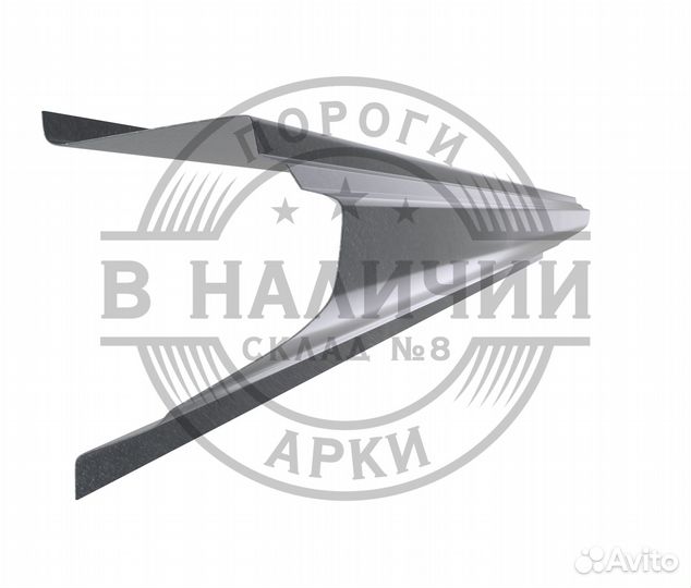 Ремонтный порог Mitsubishi Pajero 3