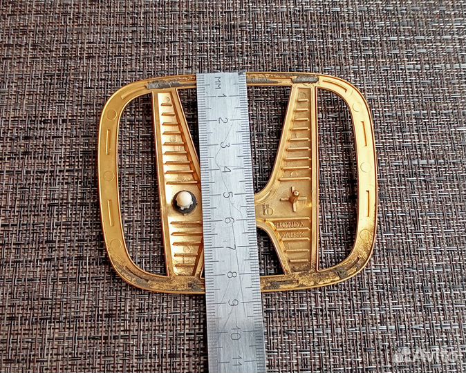 Honda оригинальная эмблема (105х85мм)