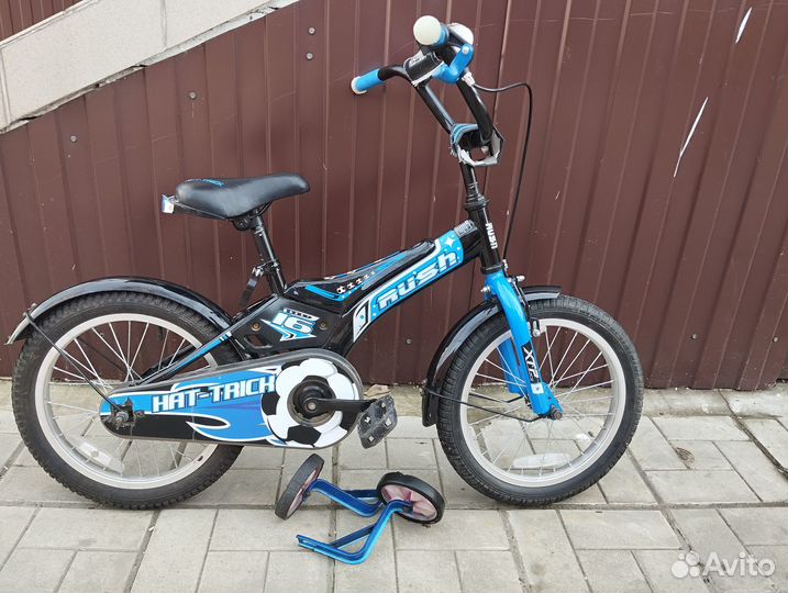 Детский велосипед rush 16