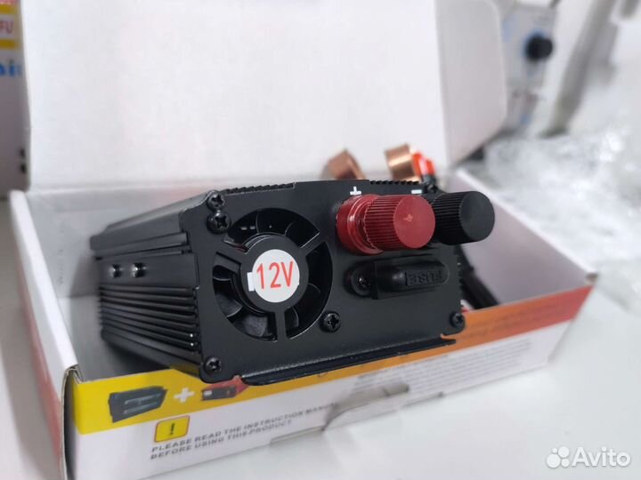 Автомобильный инвертор 12-220V, 500W