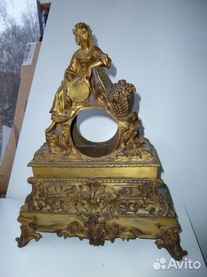 Подчасник Старинный корпус от каминных настольных