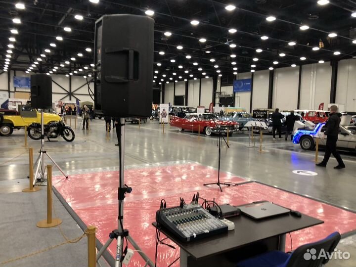 Аренда звука света проектора экрана тв