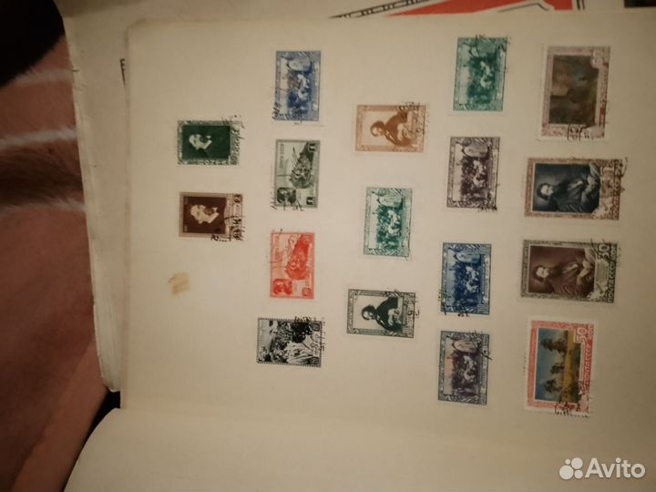 Почтовые марки СССР альбомы