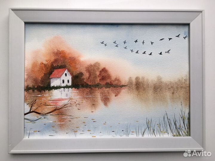 Картины акварелью: Дыхание осени, Краски Осени