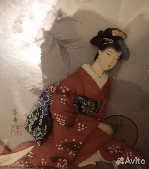 Новая запечатанная японская картина «Гейша»