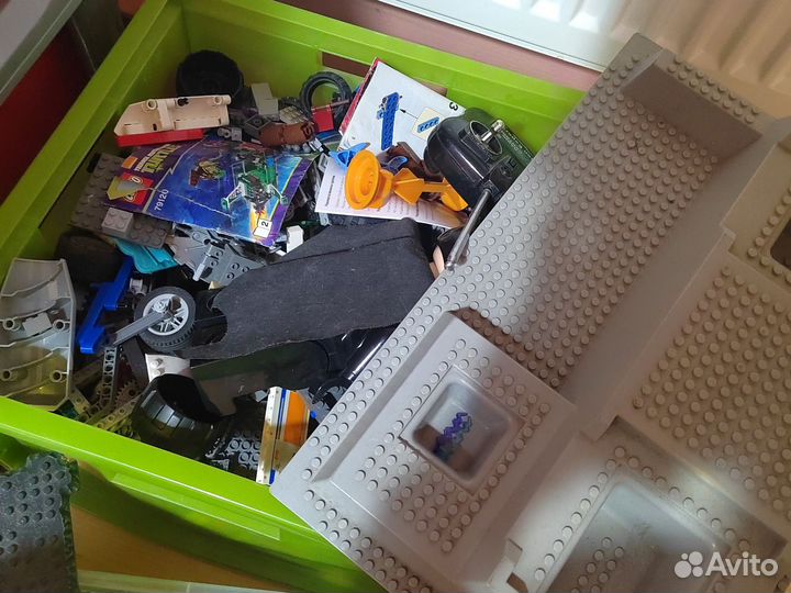 Много lego и хлама (+ящики)