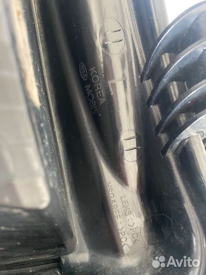 Противотуманка kia rio 3