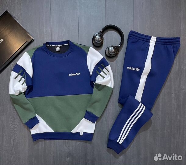 Спортивный костюм Adidas без флиса