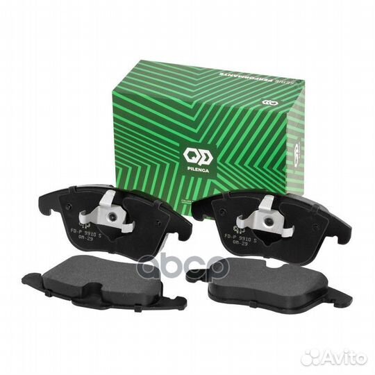 Колодки тормозные дисковые перед, прав, лев