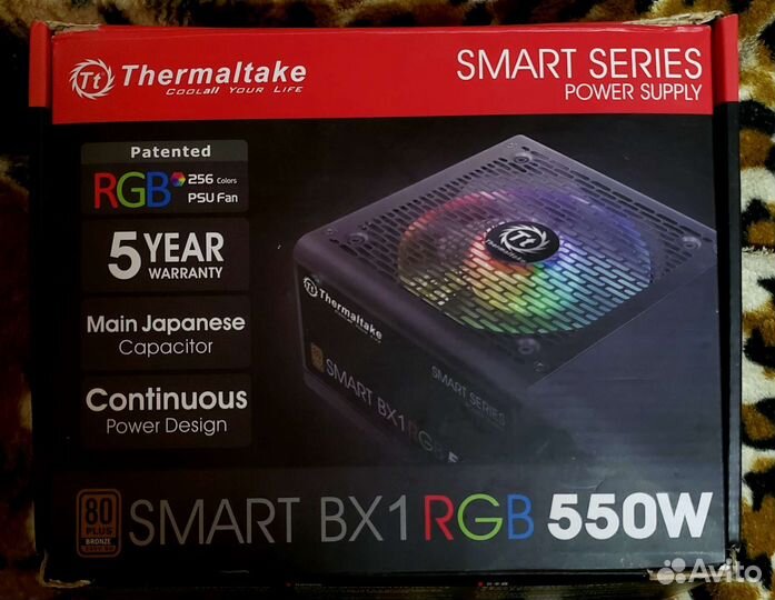 Бп Thermaltake 550W rgb