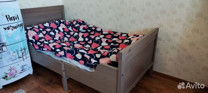 Детская растущая кровать Икея
