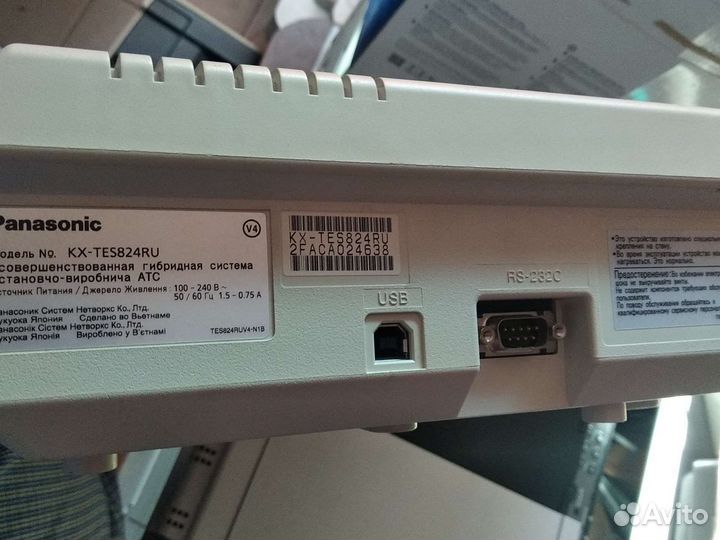 Атс panasonic tes824ru