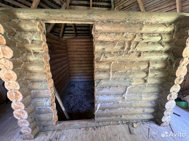 Сруб бани 3,5*3,5