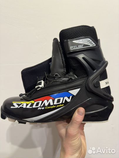 Лыжные ботинки salomon pro combi pilot 8 us 26 см