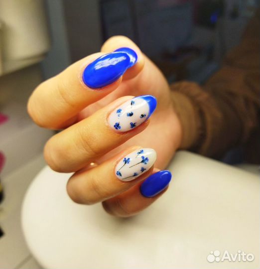 Маникюр с покрытием гель лак