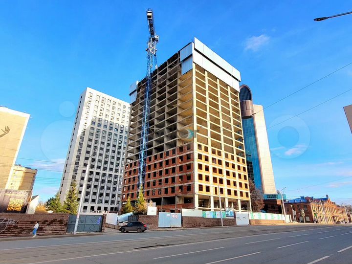1-к. апартаменты, 45,1 м², 32/32 эт.