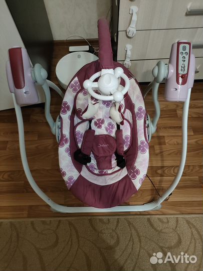 Детские электронные качели для новорожденных