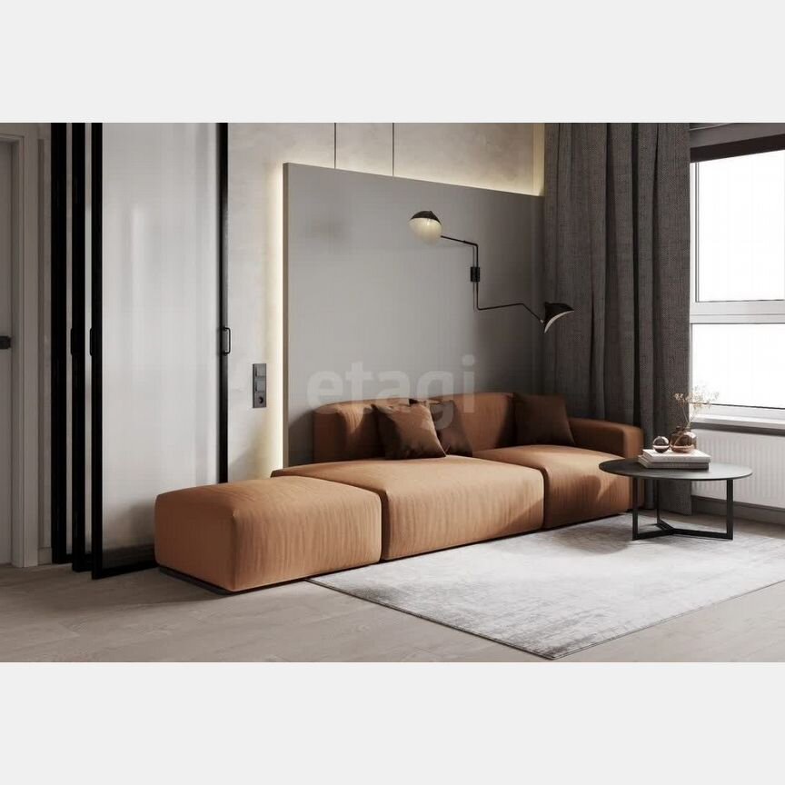 1-к. квартира, 44,8 м², 3/28 эт.