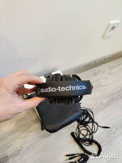 Audio Technica ath m50x студийные наушники. Идеал