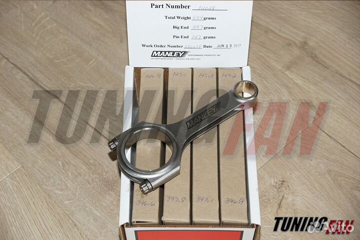 Шатуны Manley H-Beam Mitsubishi EVO 10 X 4B11