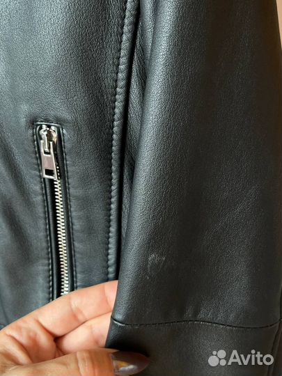 Куртка кожаная Pinko