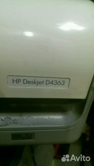 На запчасти Hp deskjet D4363, обмен