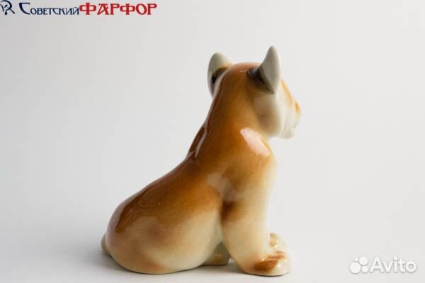 Львенок (лфз) фарфоровая статуэтка