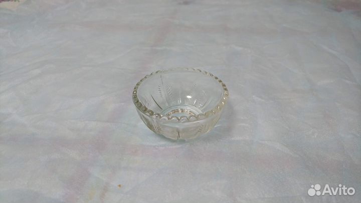 Винтажные солонки из стекла времен СССР