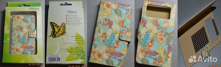 Чехол-книжка DJ Skins 3-4,2