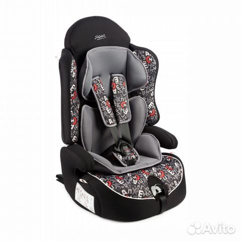 Детское автокресло «Прайм isofix» ART Алфавит