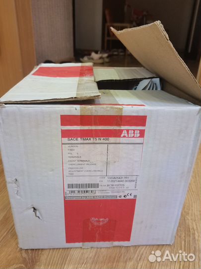 Автоматический выключатель ABB sace tmax T5N 400A