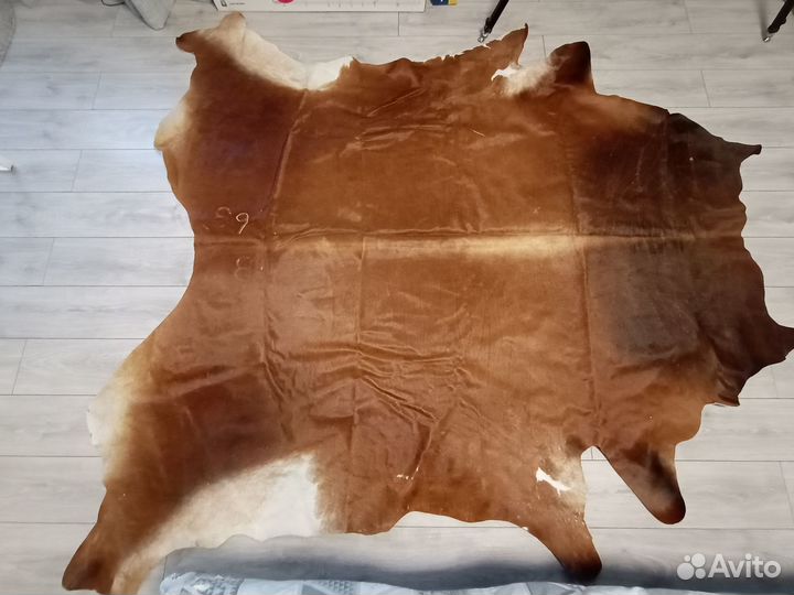 Шкура коровы натуральный ковер