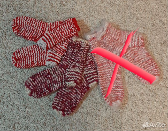 Носки вязаные ручной работы