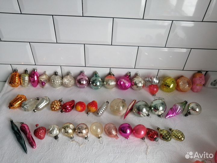 Игрушки на ёлку советского периода