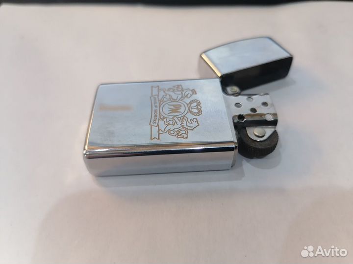 Зажигалка Zippo Philip Morris Slim США, оригинал