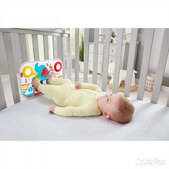 Пианино мягкое игрушка fisher price нажимай играй