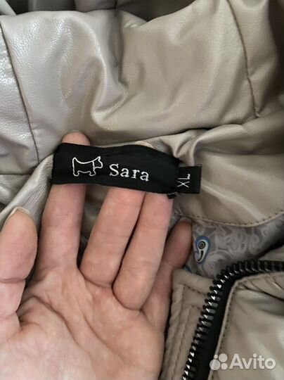 Куртка из экокожи zara