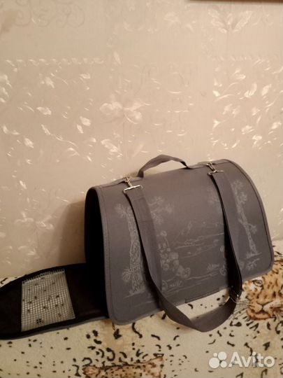 Переноска для кошек бу использовалась два раза