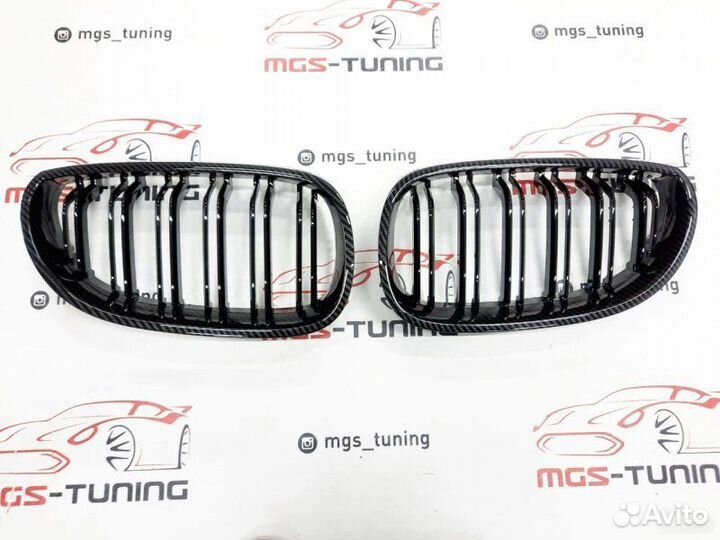 Ноздри BMW 5 серии E60 03-10г Под карбон