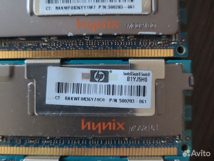 Модуль памяти HP Hynix 4GB 10600R 500203-061