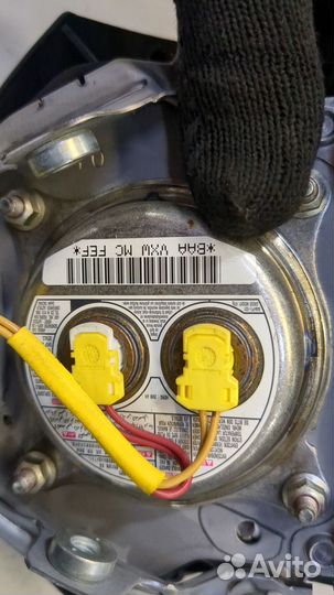 Подушка безопасности водителя Mitsubishi Lancer 10