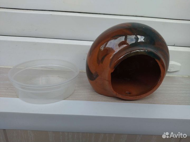 Домик для хомяка и опилки