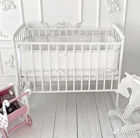 Бортики в детскую кроватку
