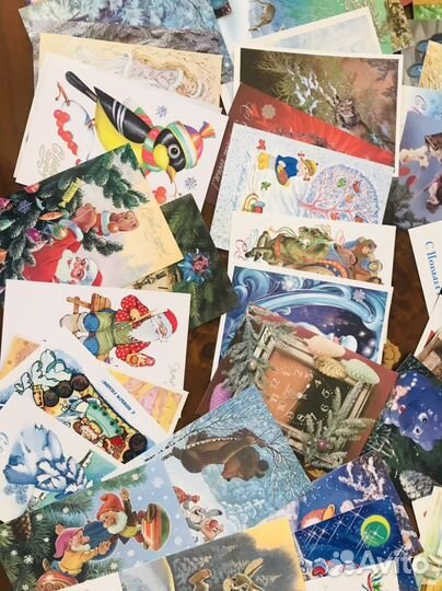 Открытки «С Новым годом» СССР