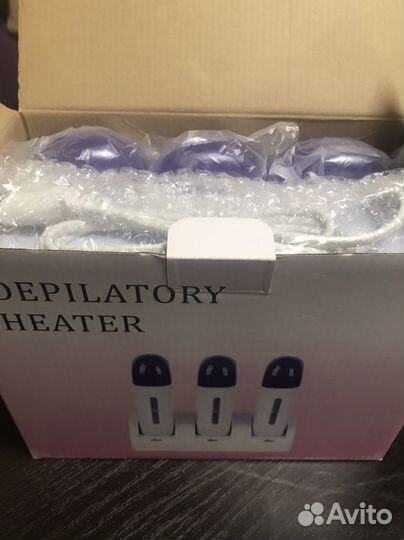 Воскоплав для картриджей тройной новый