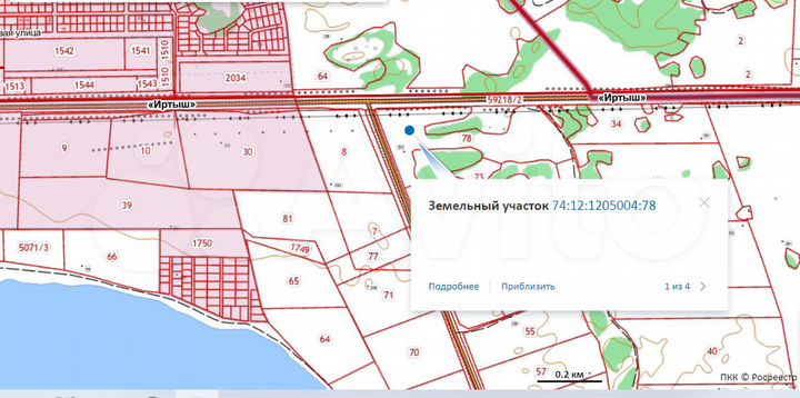 Участок 7,2 га (СНТ, ДНП)