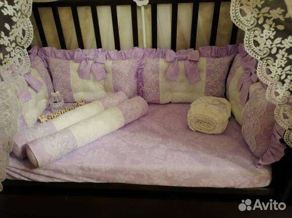 Бортики в детскую кроватку