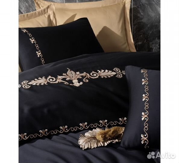 Постельное белье из сатина в размере евро. Турция