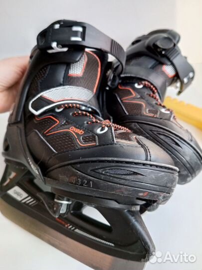 Коньки детские раздвижные 29-32