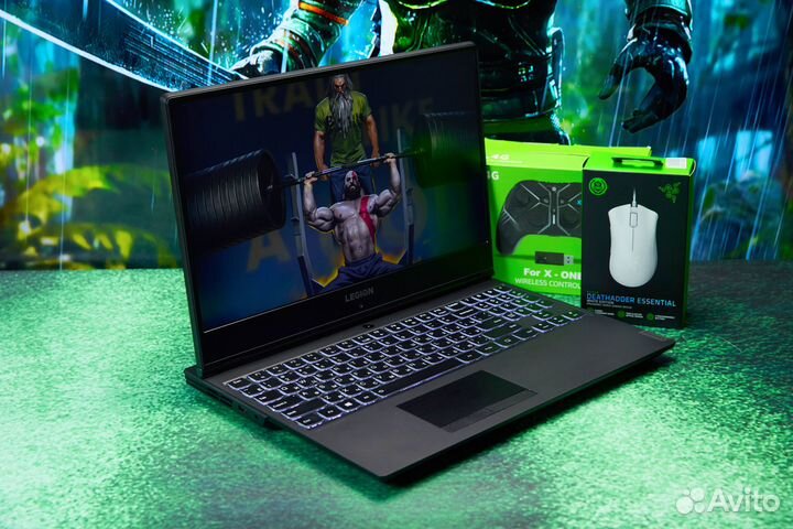 Мощный Lenovo Legion: GTX 1660 Ti / Core i5 / 15.6